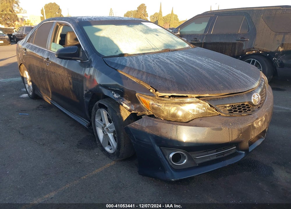 2012 TOYOTA CAMRY SE VIN: 4T1BF1FK5CU118981