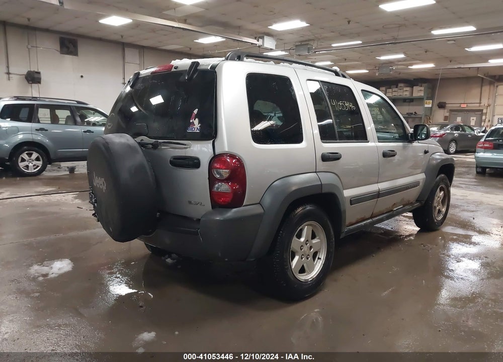 2006 JEEP LIBERTY SPORT VIN: 1J4GL48K26W289286