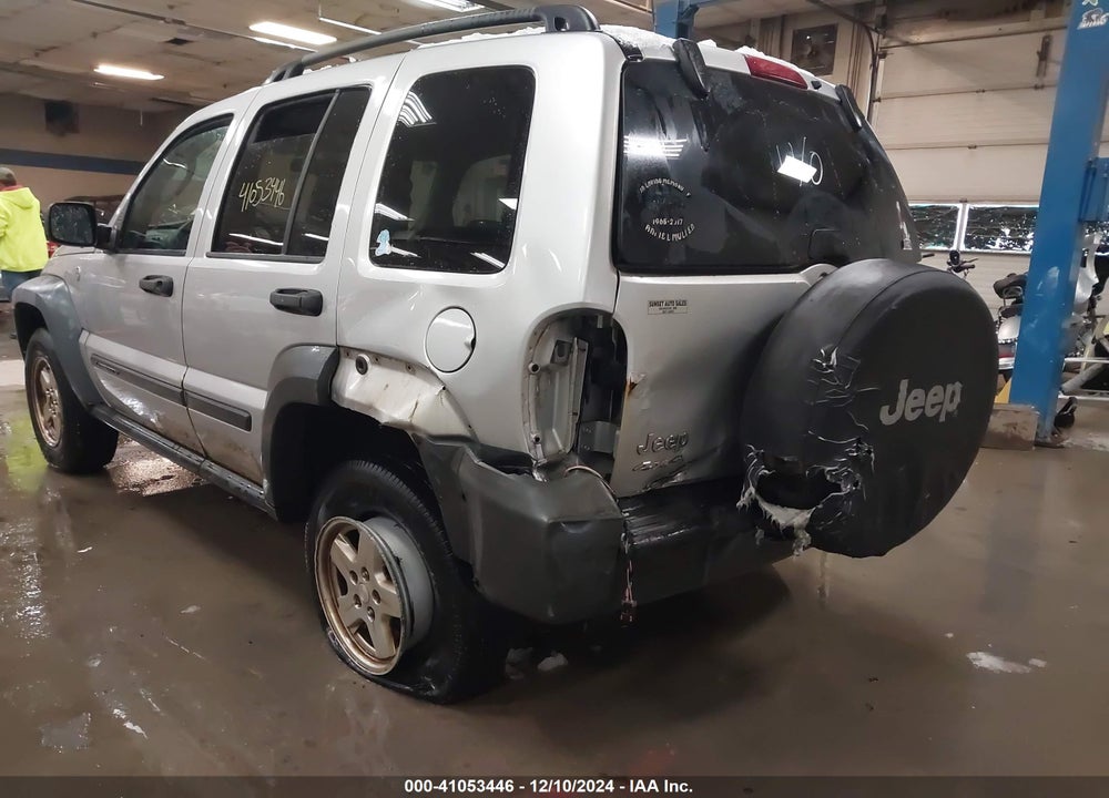 2006 JEEP LIBERTY SPORT VIN: 1J4GL48K26W289286