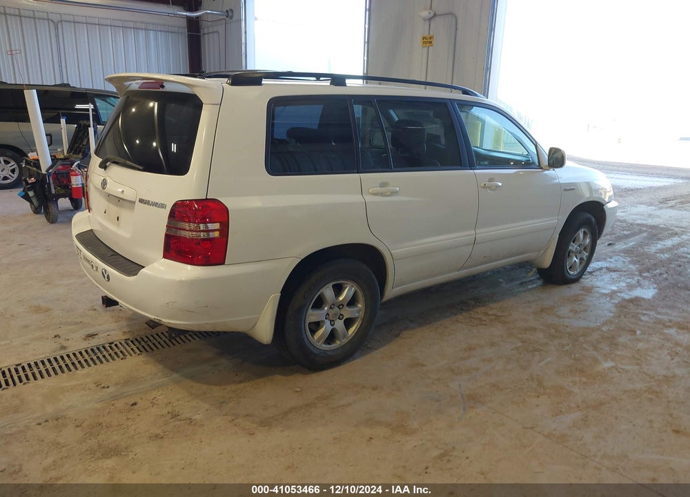 2002 TOYOTA HIGHLANDER LIMITED V6 VIN: JTEHF21A120051736