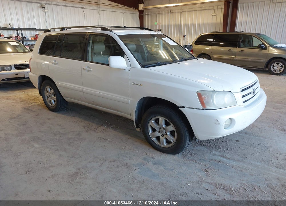 2002 TOYOTA HIGHLANDER LIMITED V6 VIN: JTEHF21A120051736