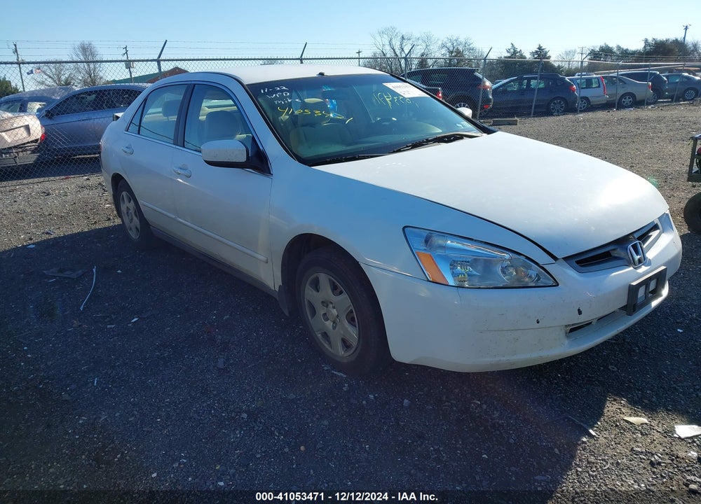 2005 HONDA ACCORD 2.4 LX VIN: 1HGCM56495A108192