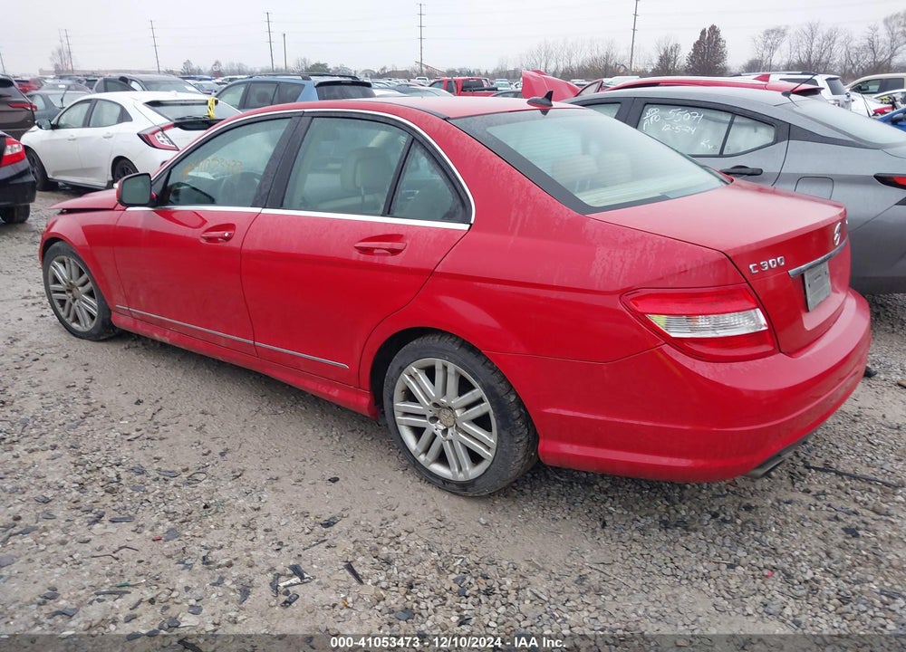 2009 MERCEDES-BENZ C 300 VIN: WDDGF81X19F245185