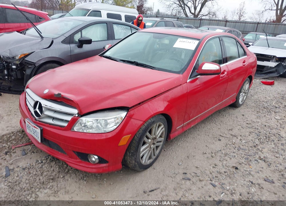 2009 MERCEDES-BENZ C 300 VIN: WDDGF81X19F245185