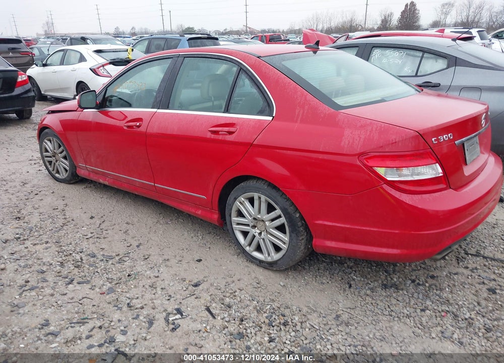 2009 MERCEDES-BENZ C 300 VIN: WDDGF81X19F245185