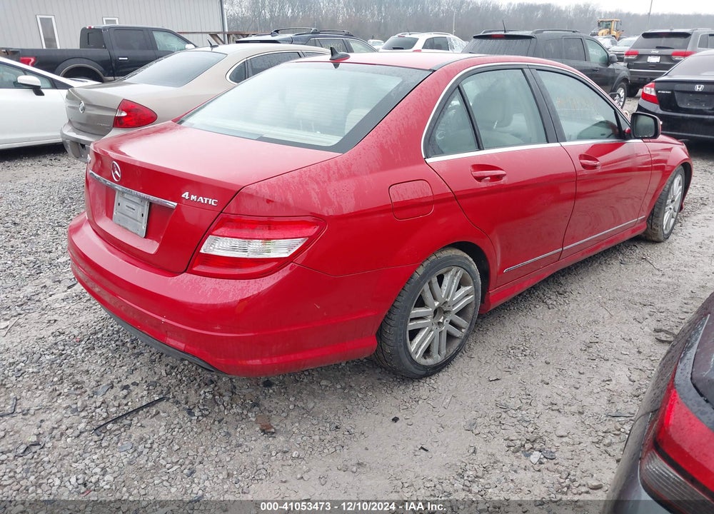 2009 MERCEDES-BENZ C 300 VIN: WDDGF81X19F245185