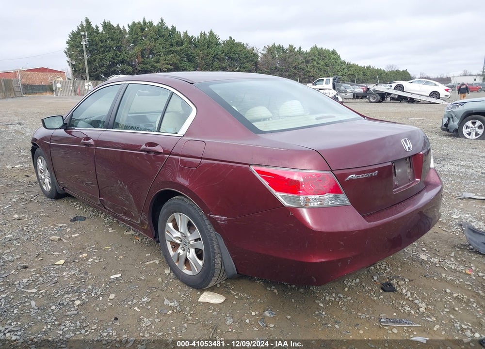 2008 HONDA ACCORD 2.4 LX-P VIN: 1HGCP26448A105095