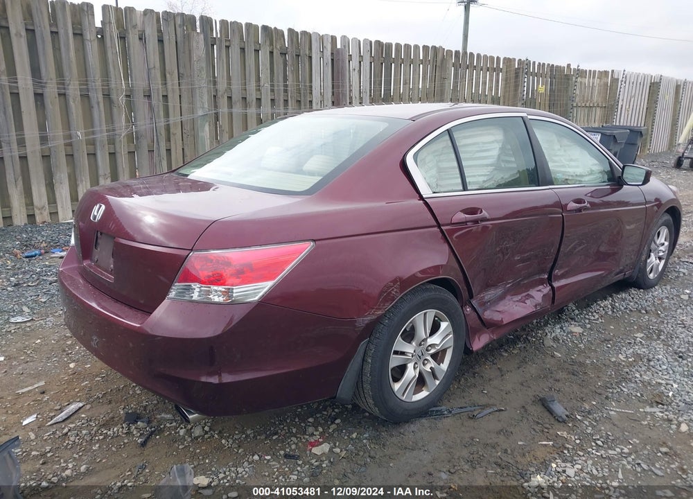 2008 HONDA ACCORD 2.4 LX-P VIN: 1HGCP26448A105095