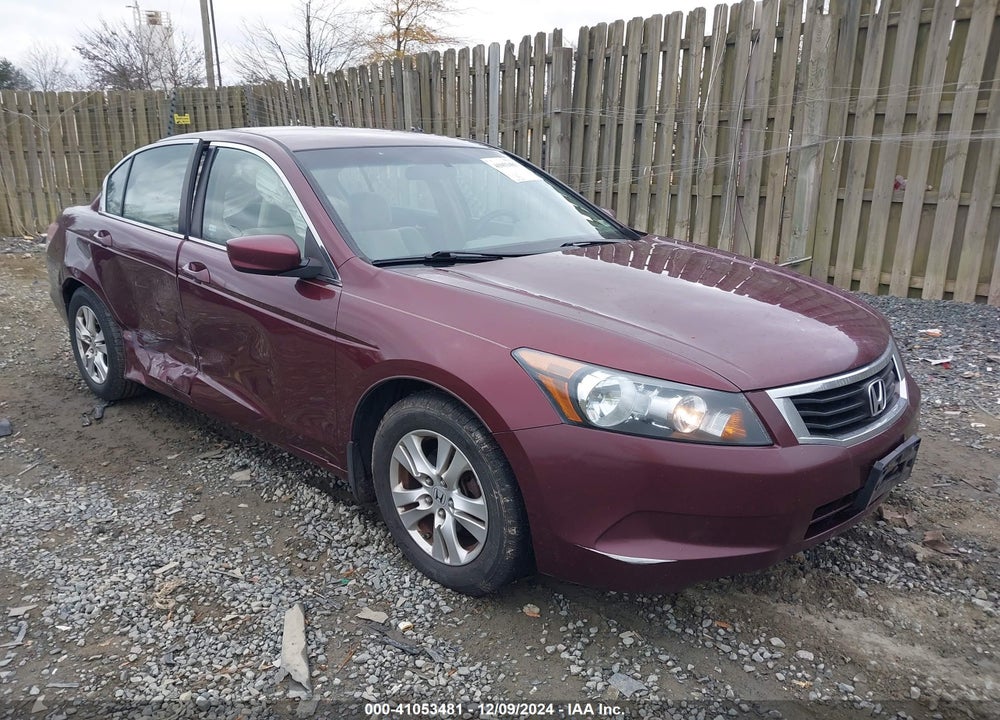 2008 HONDA ACCORD 2.4 LX-P VIN: 1HGCP26448A105095