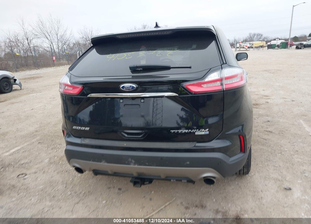 2020 FORD EDGE TITANIUM VIN: 2FMPK4K9XLBA76948