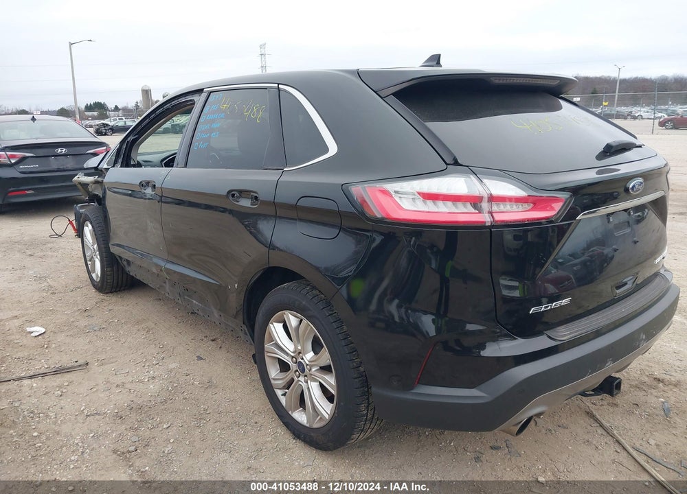 2020 FORD EDGE TITANIUM VIN: 2FMPK4K9XLBA76948