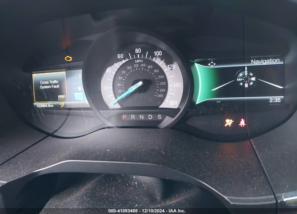 2020 FORD EDGE TITANIUM VIN: 2FMPK4K9XLBA76948