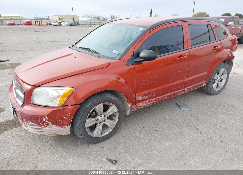 2010 DODGE CALIBER SXT VIN: 1B3CB4HA7AD586624