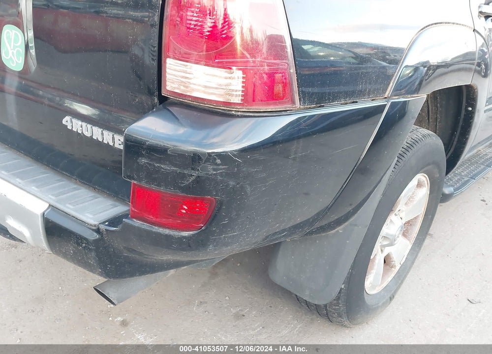 2003 TOYOTA 4RUNNER SR5 V8 VIN: JTEBT14R230026341
