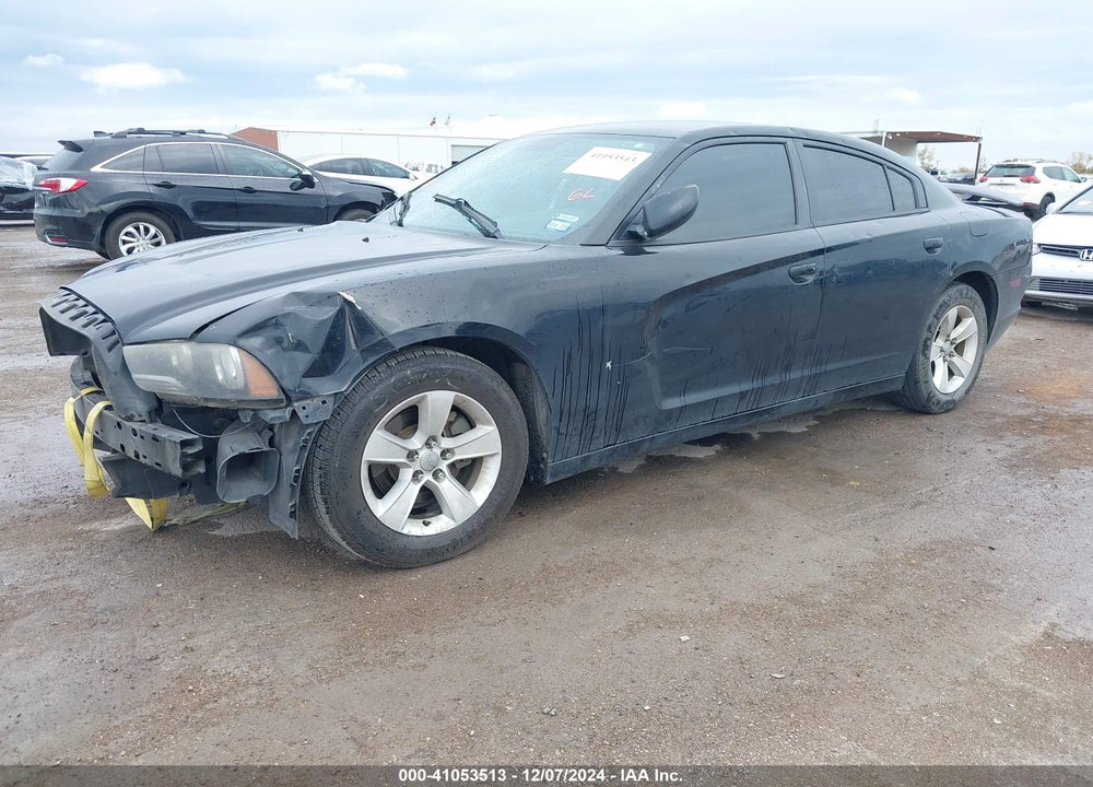 2013 DODGE CHARGER SE VIN: 2C3CDXBG6DH571499
