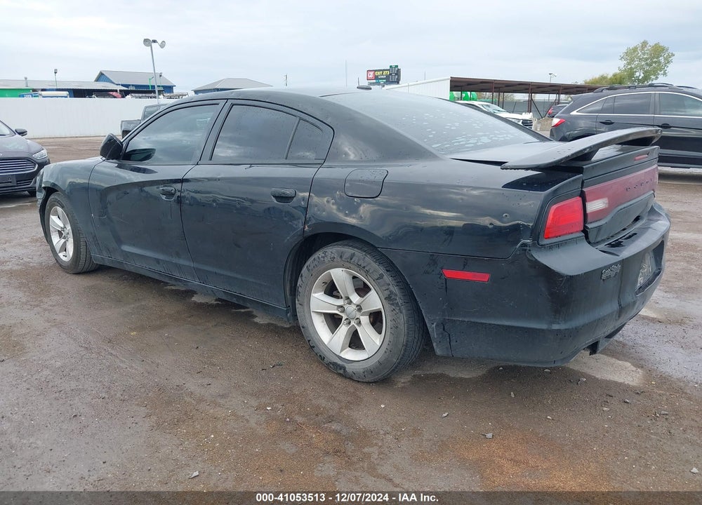 2013 DODGE CHARGER SE VIN: 2C3CDXBG6DH571499