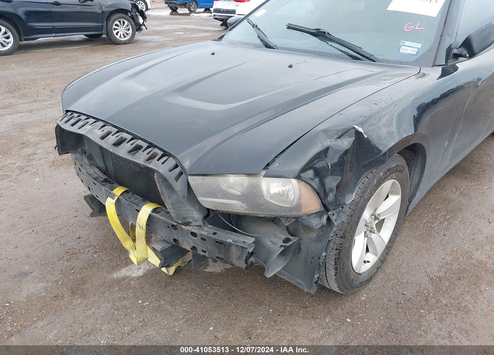 2013 DODGE CHARGER SE VIN: 2C3CDXBG6DH571499