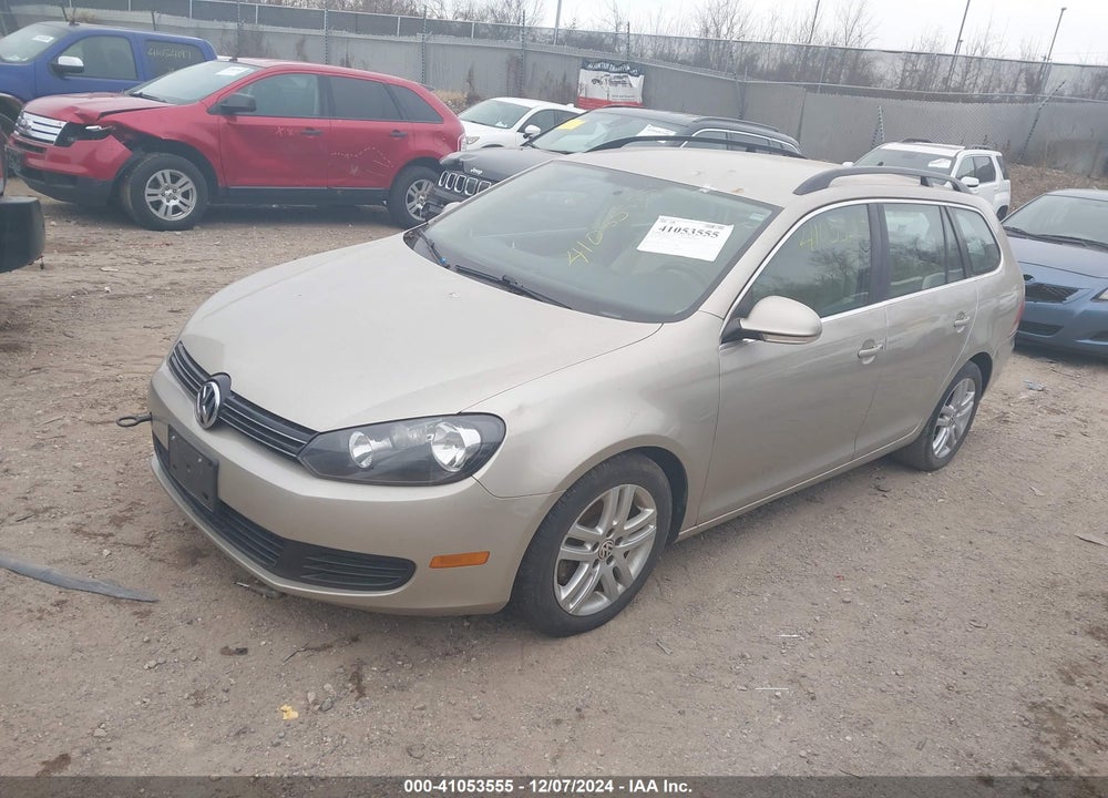 2014 VOLKSWAGEN JETTA SPORTWAGEN VIN: 3VWML7AJ6EM606560