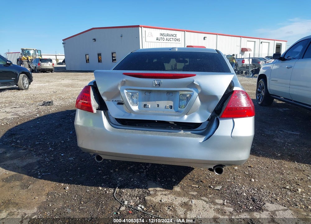 2007 HONDA ACCORD 3.0 EX VIN: 1HGCM66847A063075