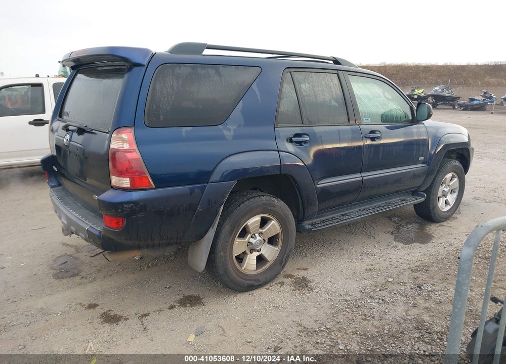 2004 TOYOTA 4RUNNER SR5 V6 VIN: JTEZU14R948011799