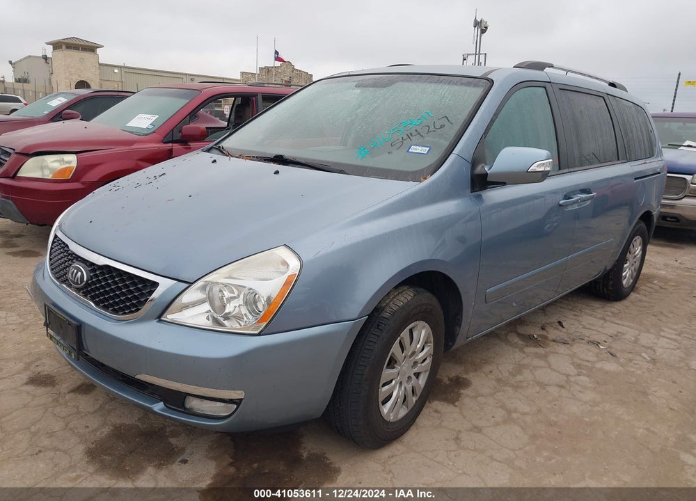2014 KIA SEDONA LX VIN: KNDMG4C75E6544267