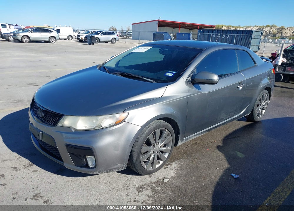 2012 KIA FORTE KOUP SX VIN: KNAFW6A37C5572952