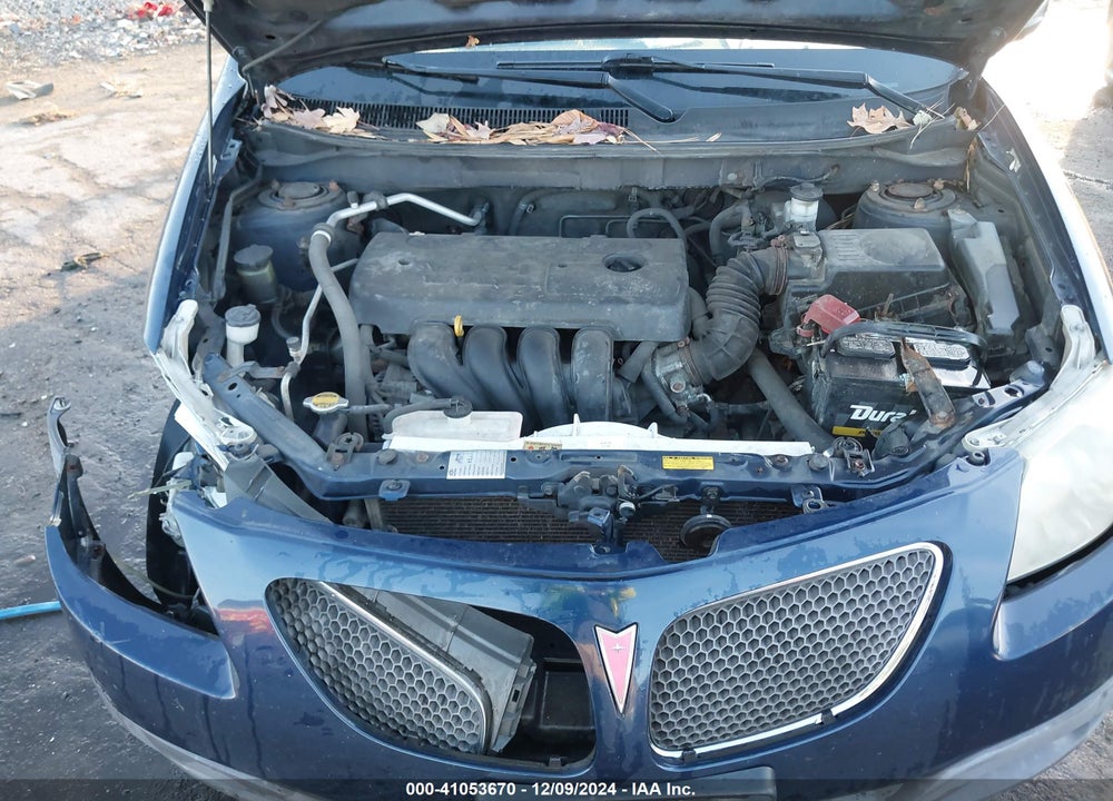 2005 PONTIAC VIBE VIN: 5Y2SL63885Z468758