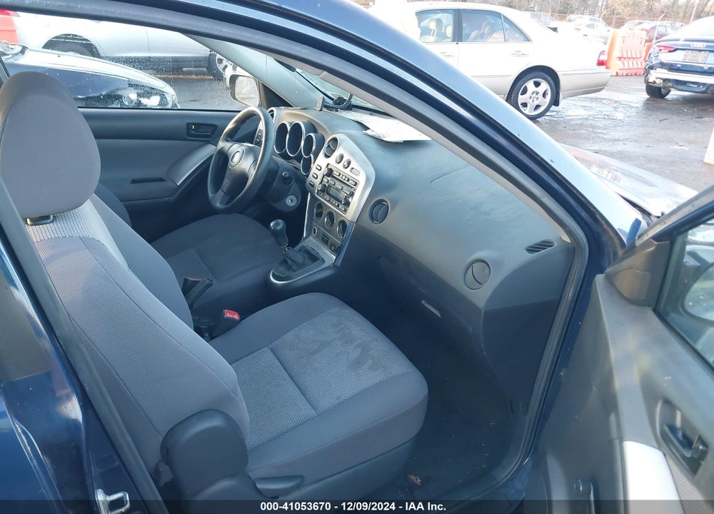 2005 PONTIAC VIBE VIN: 5Y2SL63885Z468758