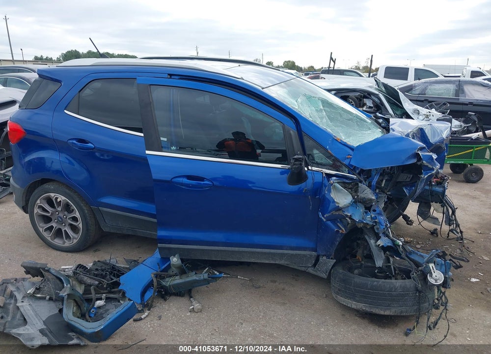 2019 FORD ECOSPORT VIN: MAJ3S2KE0KC275130