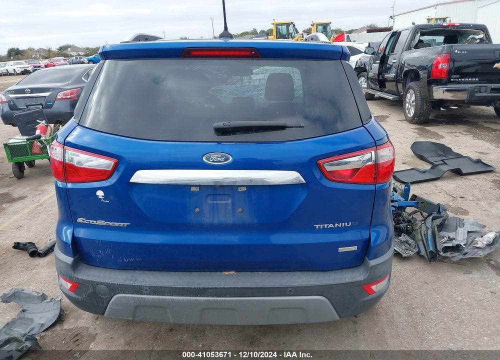 2019 FORD ECOSPORT VIN: MAJ3S2KE0KC275130