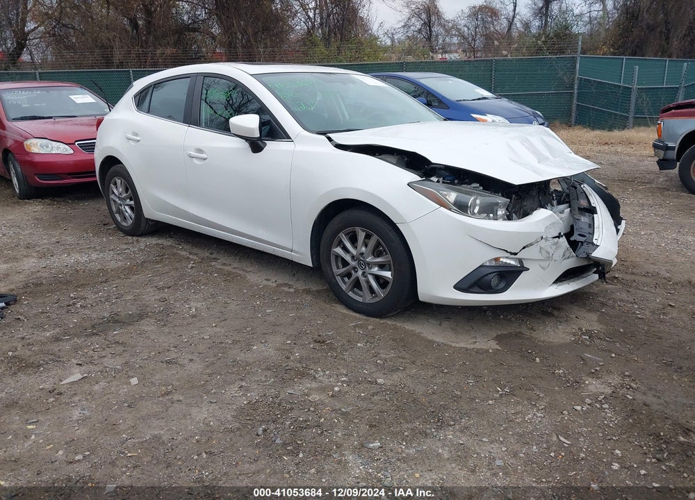 2015 MAZDA 3 I GRAND TOURING VIN: JM1BM1M78F1242404