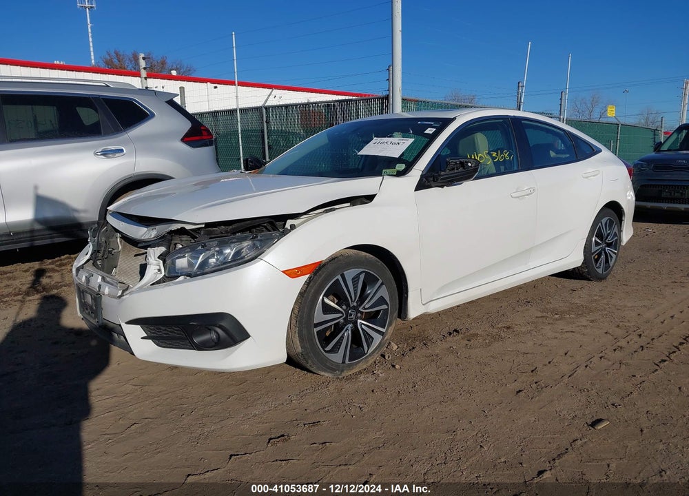 2018 HONDA CIVIC EX-L VIN: 2HGFC1F74JH646104
