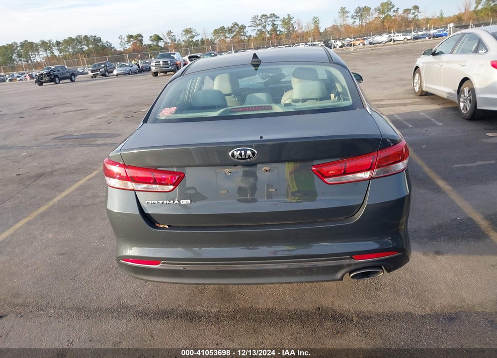 2016 KIA OPTIMA LX VIN: KNAGT4L36G5081924