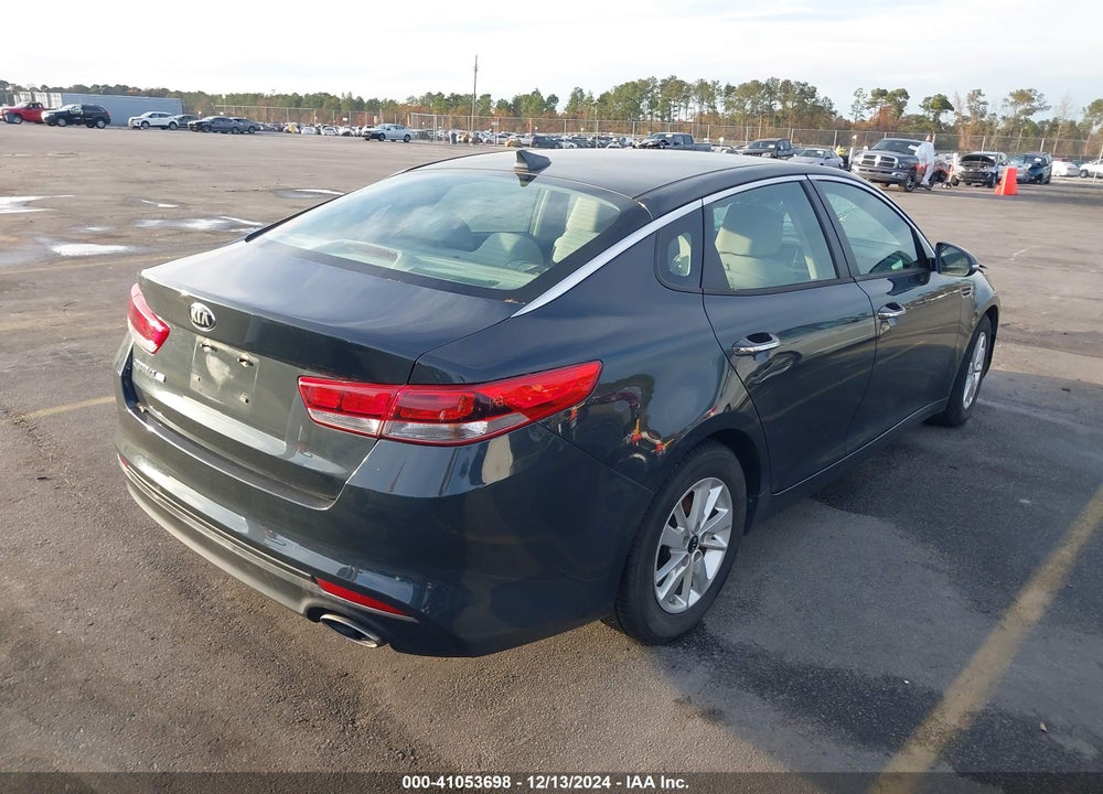 2016 KIA OPTIMA LX VIN: KNAGT4L36G5081924