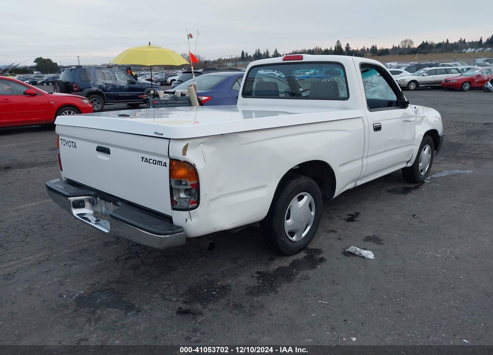 2000 TOYOTA TACOMA VIN: 4TANL42N1YZ599412