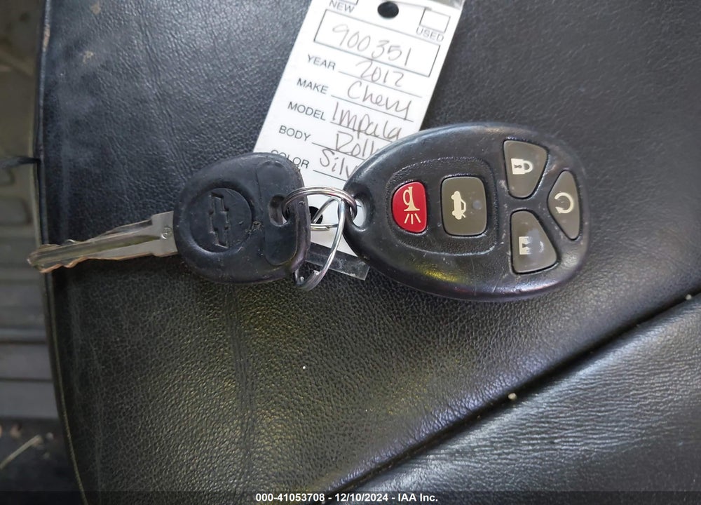 2012 CHEVROLET IMPALA LTZ VIN: 2G1WC5E32C1102239