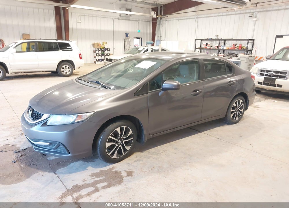 2014 HONDA CIVIC EX VIN: 19XFB2F87EE081008
