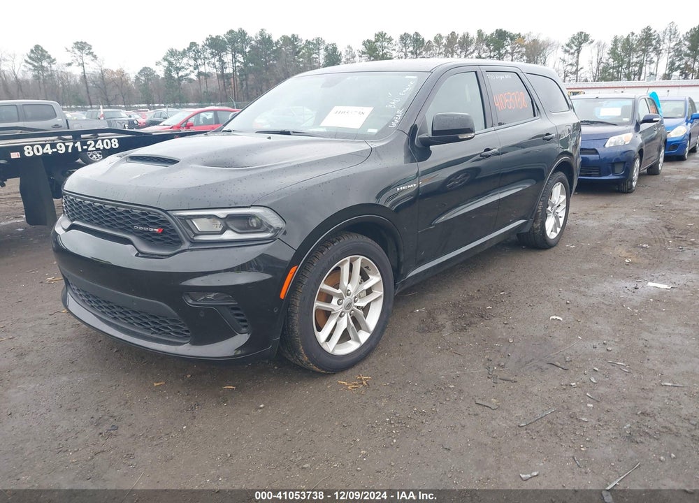 2022 DODGE DURANGO R/T AWD VIN: 1C4SDJCT5NC227750