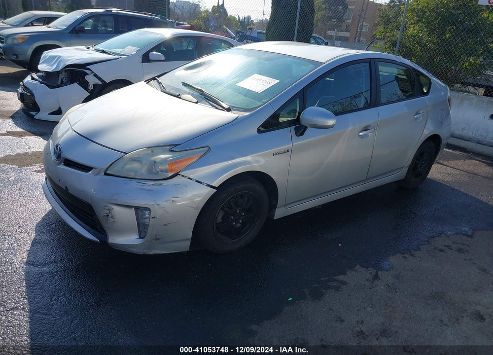 2013 TOYOTA PRIUS TWO VIN: JTDKN3DU5D0351338