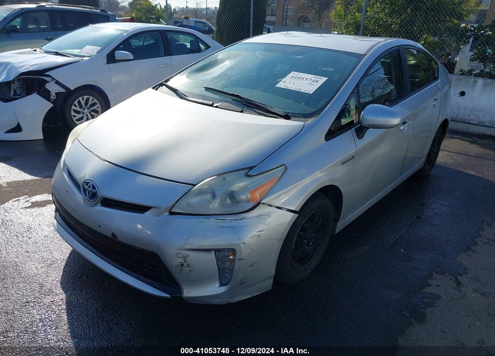 2013 TOYOTA PRIUS TWO VIN: JTDKN3DU5D0351338