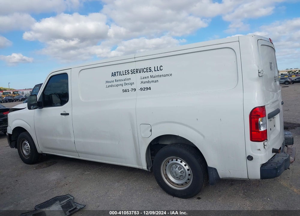 2016 NISSAN NV CARGO NV1500 S V6 VIN: 1N6BF0KM3GN808490