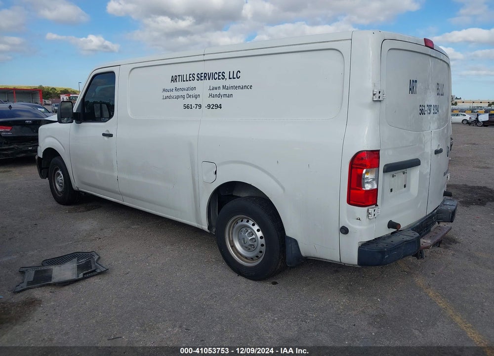 2016 NISSAN NV CARGO NV1500 S V6 VIN: 1N6BF0KM3GN808490