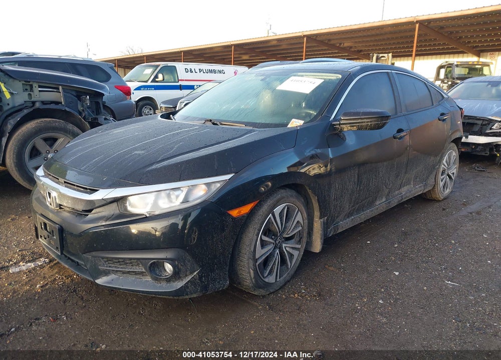 2018 HONDA CIVIC EX-L VIN: JHMFC1F79JX033047