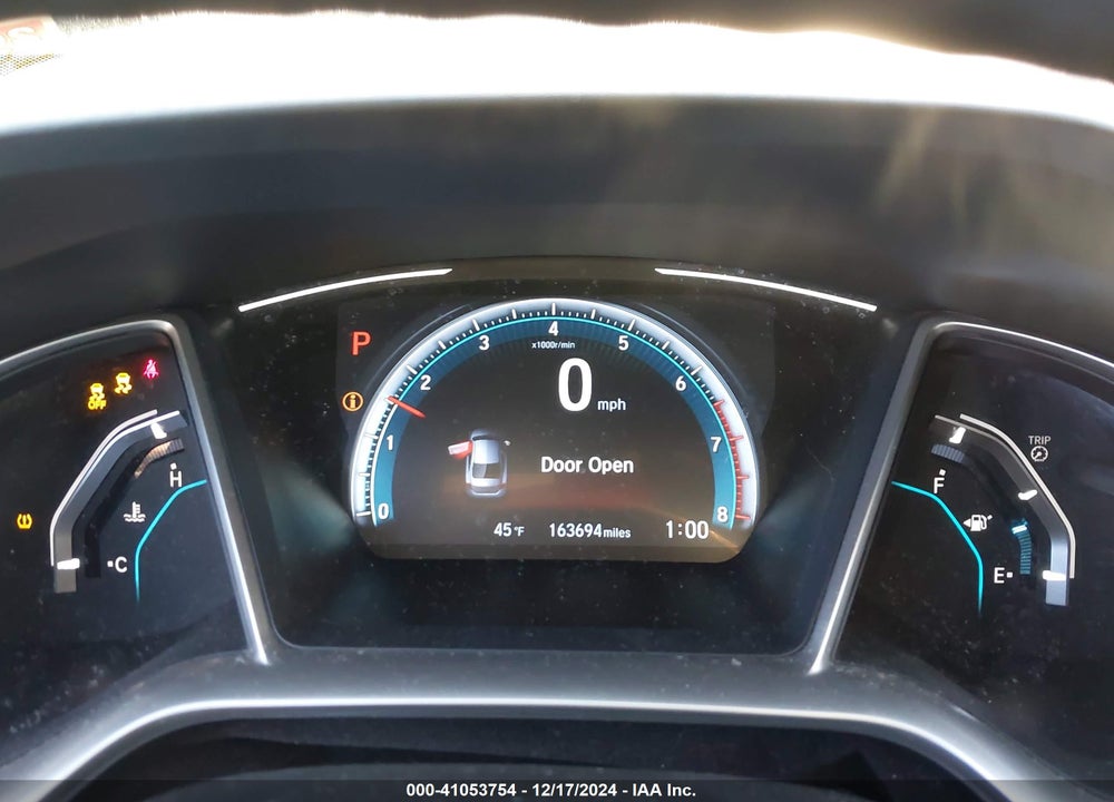 2018 HONDA CIVIC EX-L VIN: JHMFC1F79JX033047