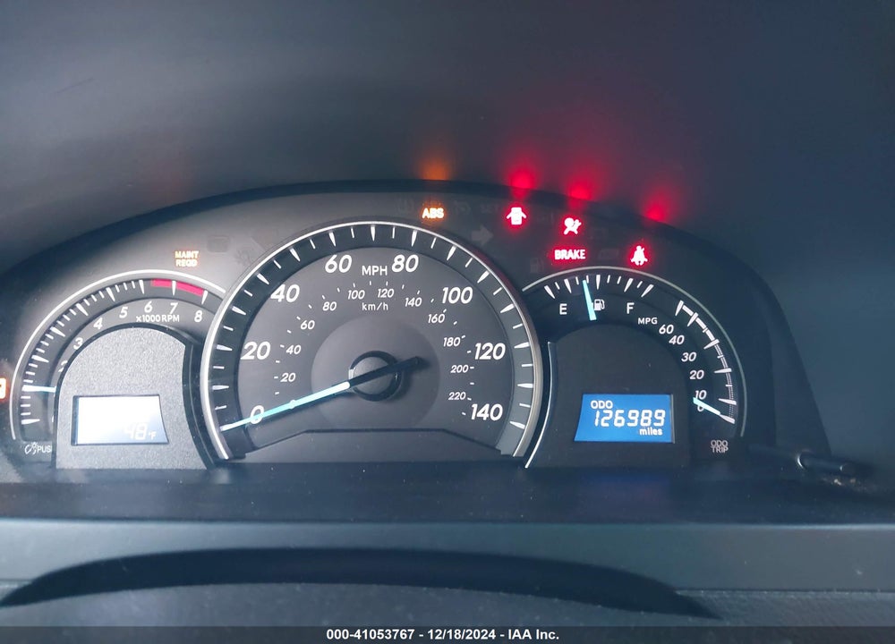 2012 TOYOTA CAMRY LE VIN: 4T1BF1FK6CU005069