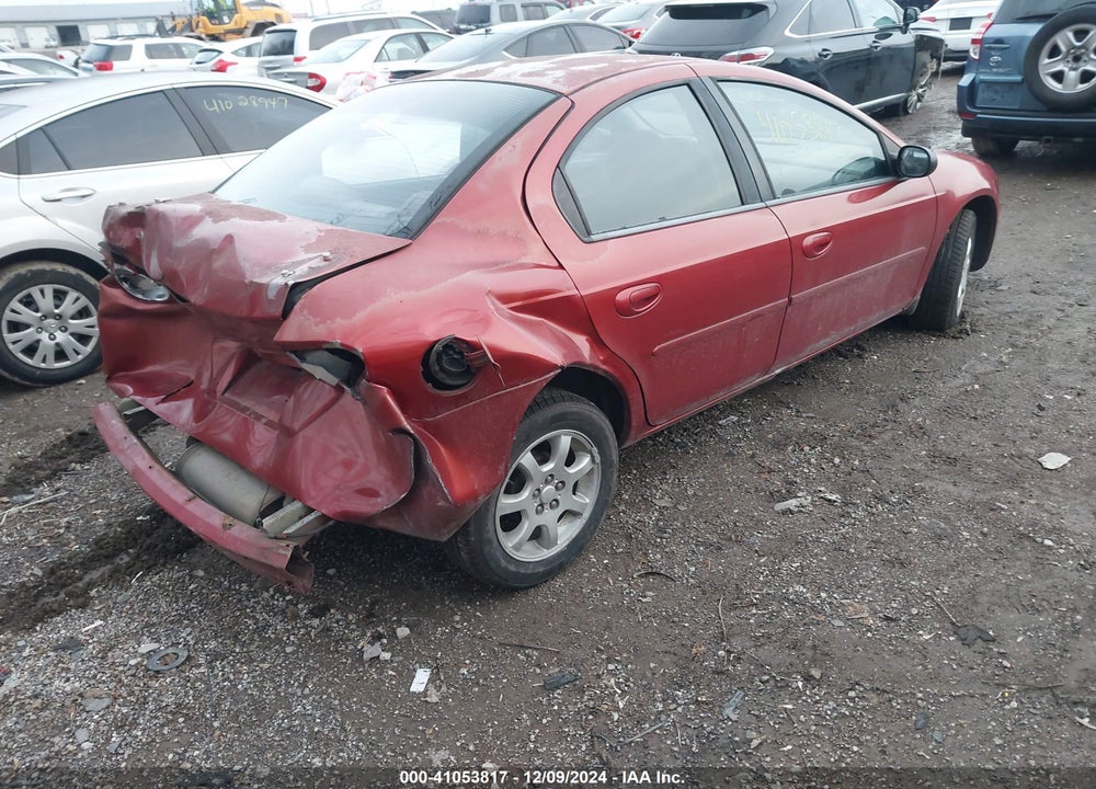 2005 DODGE NEON SXT VIN: 1B3ES56C95D145246