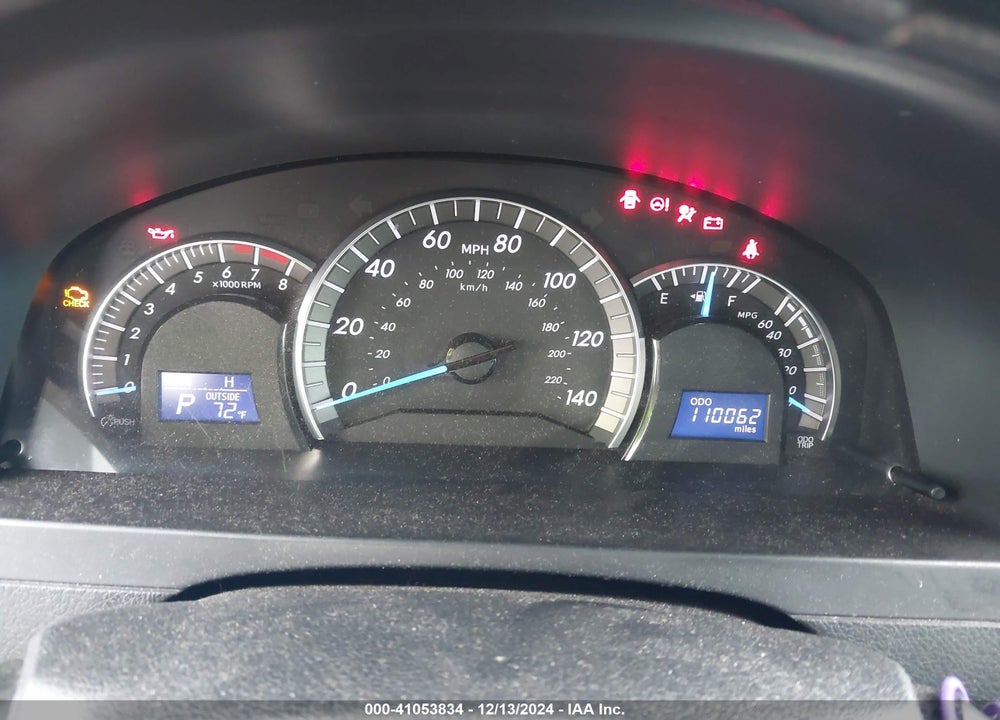 2012 TOYOTA CAMRY VIN: 4T1BF1FK8CU041233