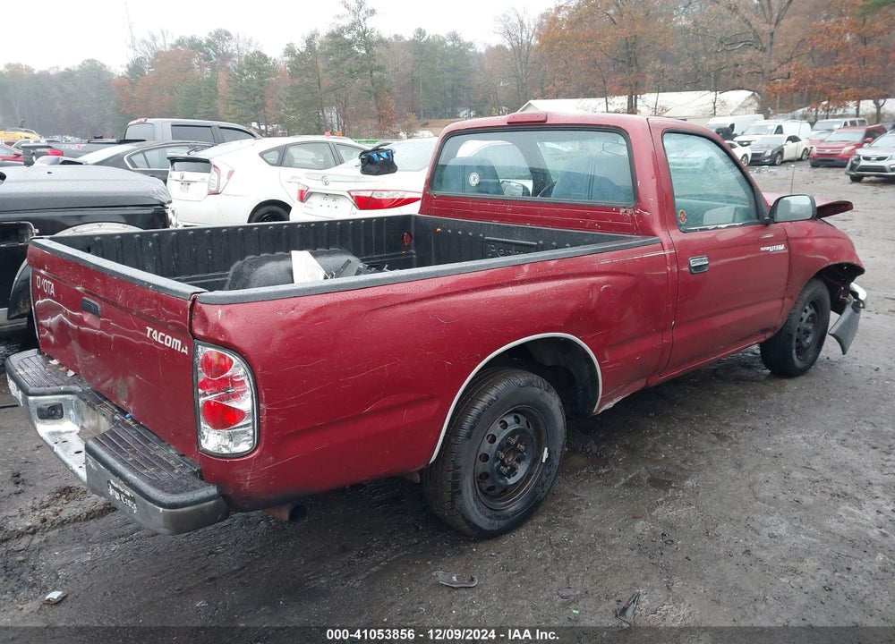 1998 TOYOTA TACOMA VIN: 4TANL42N0WZ079733