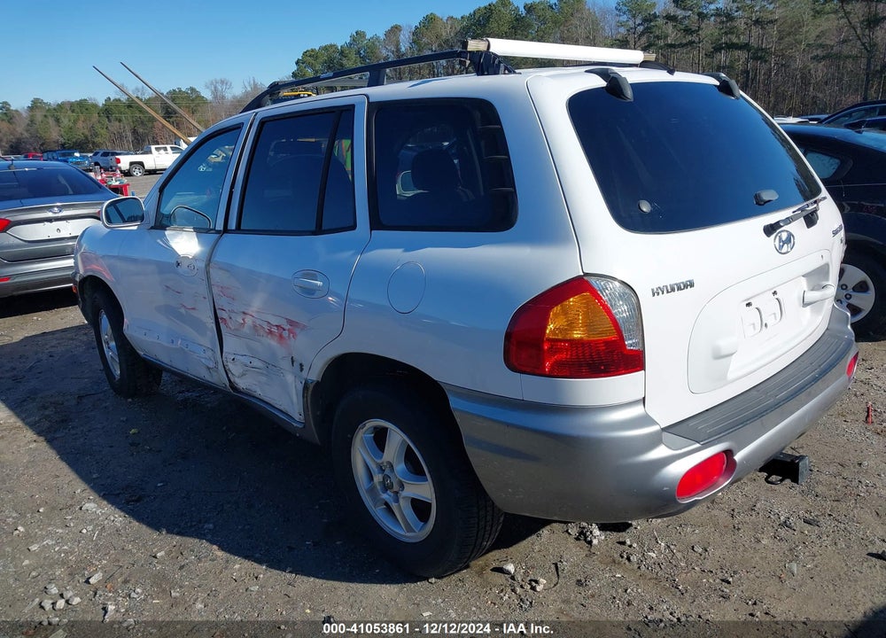 2004 HYUNDAI SANTA FE GLS VIN: KM8SC13D84U709581