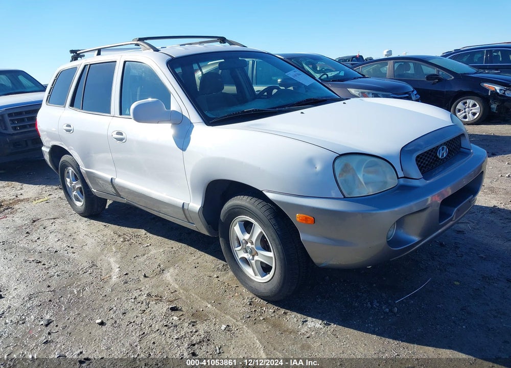 2004 HYUNDAI SANTA FE GLS VIN: KM8SC13D84U709581
